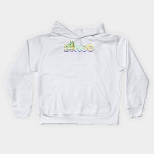 Bingo Glitch Kids Hoodie